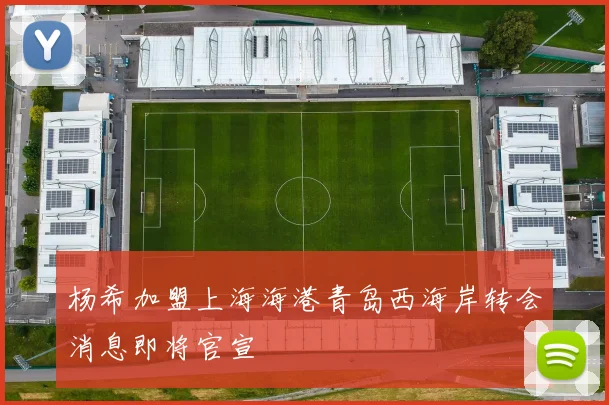 杨希加盟上海海港青岛西海岸转会消息即将官宣
